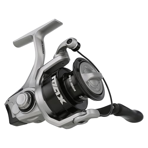 Abu Garcia MAX X Carrete Giratorio | Cuerpo de Grafito Ligero con Sistema de Arrastre Suave para Todos los Pescadores | De Agua Dulce y de bajura para Bass, Lucio y Trucha | Ambidiestra | 3000