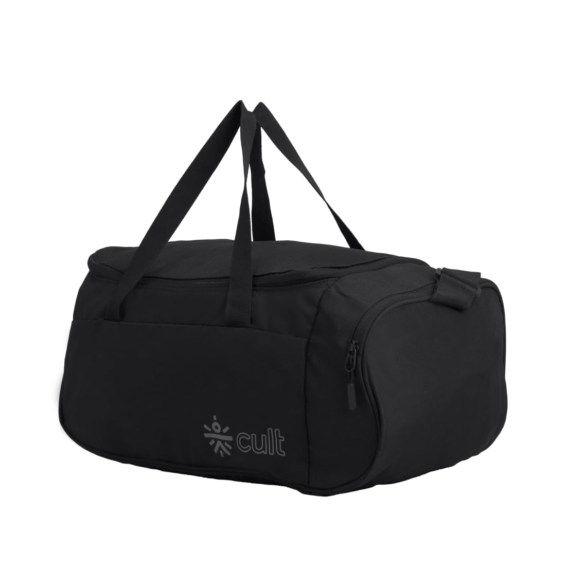 25 Litre Gym/Duffle Bag for Men & Women | Duffle Bag with Side Pocket & Shoulder Strap | Comfortable Handle | Black