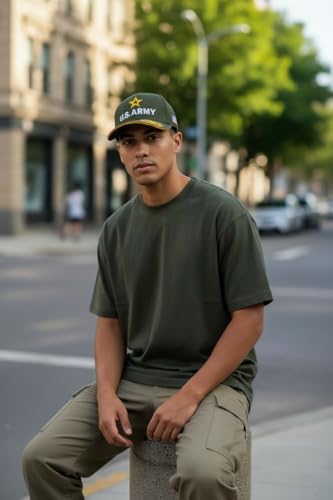 Image of US Army Veteran Hat for Men - Officially Licensed Military Baseball Cap, for Veterans