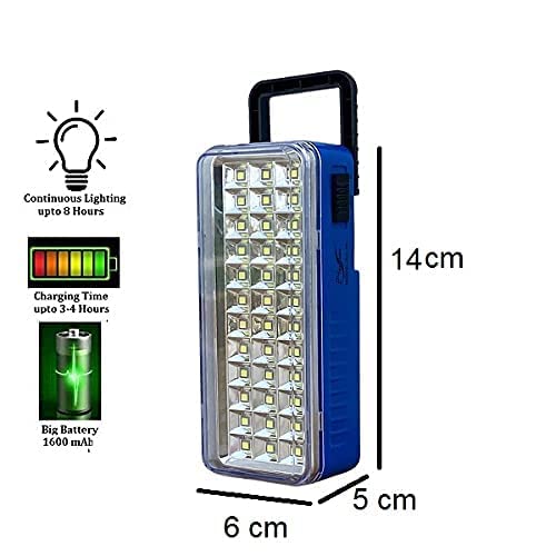 Image of RSCT 36 LED Solar High-Bright Light with Android Charging Support Rechargeable LED Emergency Light (36 LED+ Solar) - 7.80 Watts, Multicolor, Rectangular (Color May diffrent)
