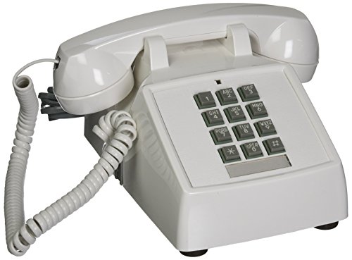 Cortelco ITT-2500-V-WH 1-Handset Landline Telephone