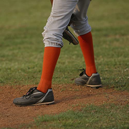 Youper Elite Baseball/Softball Socks W/Belt Over The Knee (2 Pairs Of Socks & 1 Belt) (Navy, Medium) #TOP2