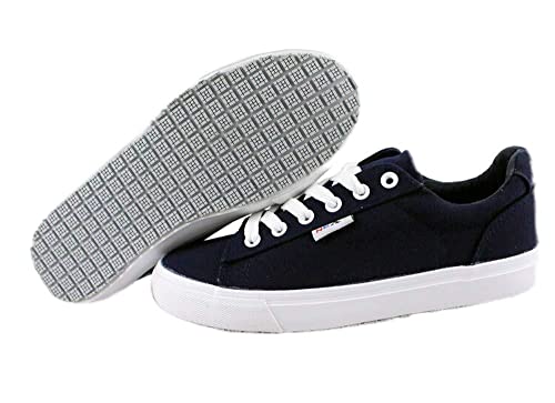Laforst Next Gen Footwear Women's Christy 3327 Slip Resistant Sneaker, Navy, 12