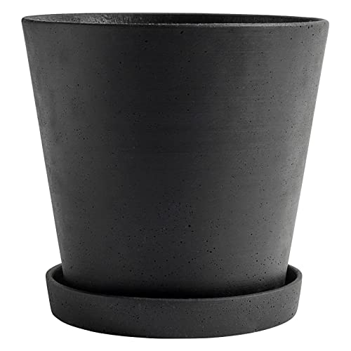 Hay 503633 Pflanztopf mit Untersetzer, Keramik, XXL