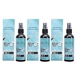 Glass Scratch Remover 3 Pcs - Lens Scratch Remover for Eye Glasses, Rapid Restoration Eye Glass Cleaners Spray for Sunglasses, Screen, 100ML
