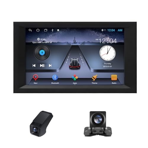 Radio Coche para Mercedes-Benz Actros 2011-2023 con CarPlay y Android Auto Estéreo de Coche de Doble DIN de 9" Pantalla táctil HD Navegación GPS/Radio de Coche FM RDS Am(M150CP)