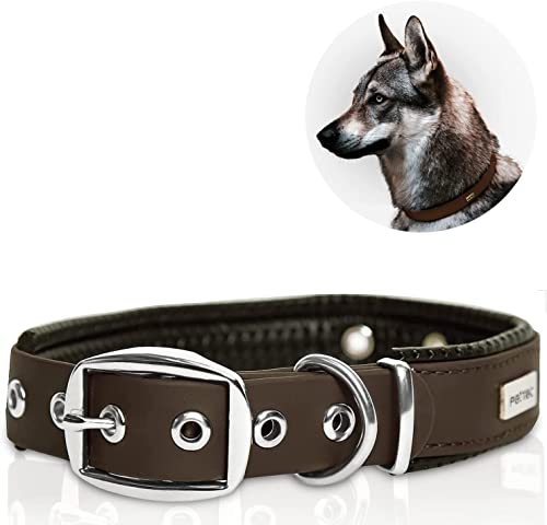 PetTec® Trioflex - Collare per Cani - Adatto per Taglie Piccole, Medie e Grandi - Collare Cane Confortevole e Resistente - Ideale per Pitbull, Bulldog Francese, Retriever - Collari per Cuccioli e Cani