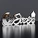 Price comparison product image iwa concept | Wooden Acrylic Islamic Tabletop Decors | Ramadan Kareem and Eid Mubarak Decoration | Islamic Muslim Gifts | Ramadan Eid Decoration | (Ramadan Kareem-1, Silver)