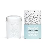 MoYou-London Nail Art Crystal Clear Stamp & Scraper Features A See-Through Cylinder
