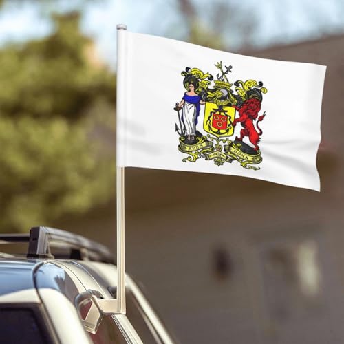 of cape town I only care about anime Car Flag 12x18 Inch Window Clip Flag Double Sided Fade Resistant Decoration Let Your Cars Stand Out