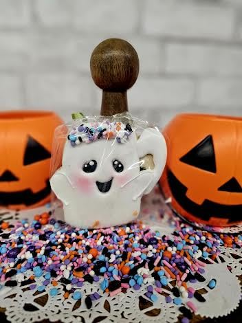 Halloween sugar cookies (Ghostcup)