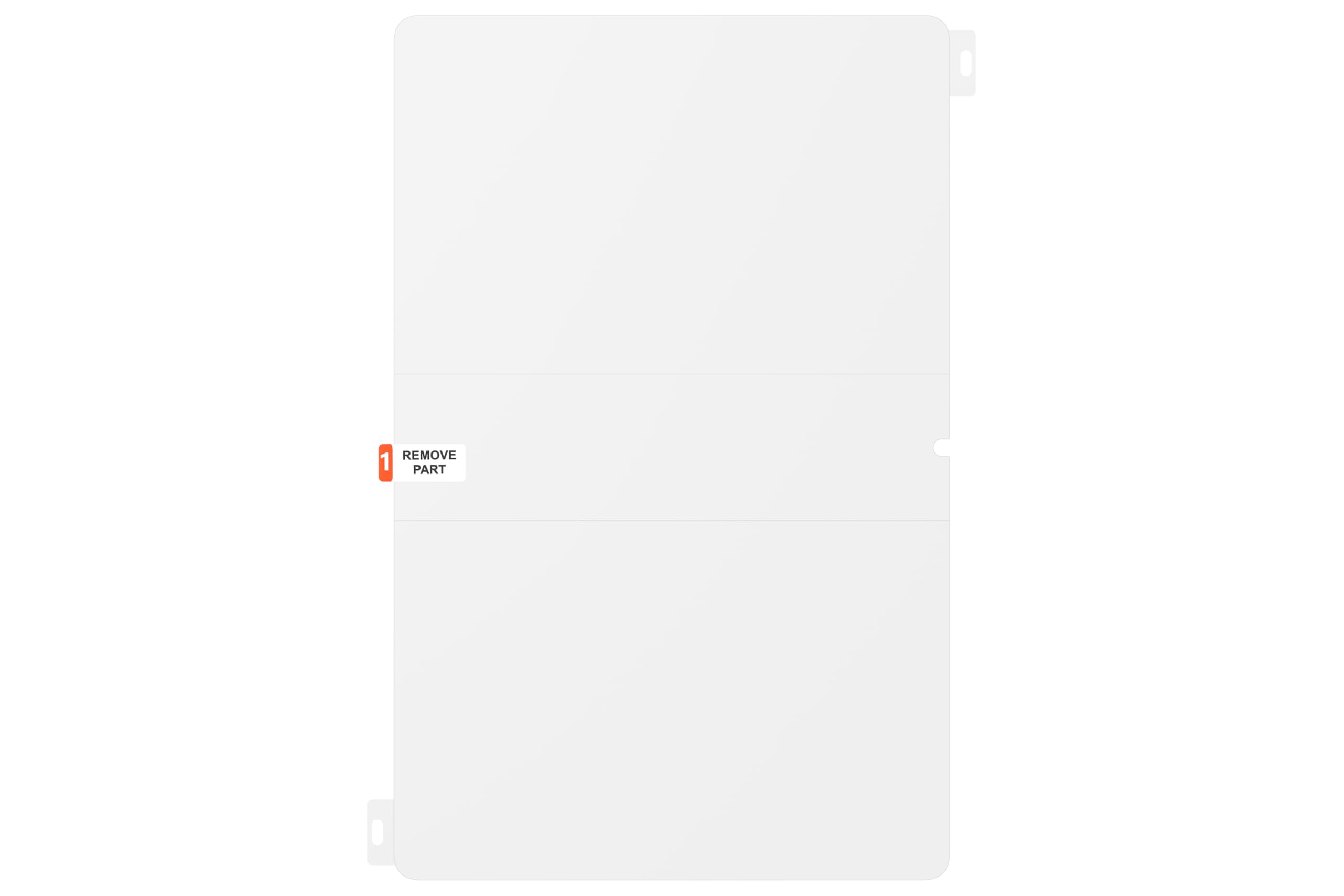 Image secondaire de Samsung Film de protection d'écran antireflet pour Galaxy Tab S10 FE+