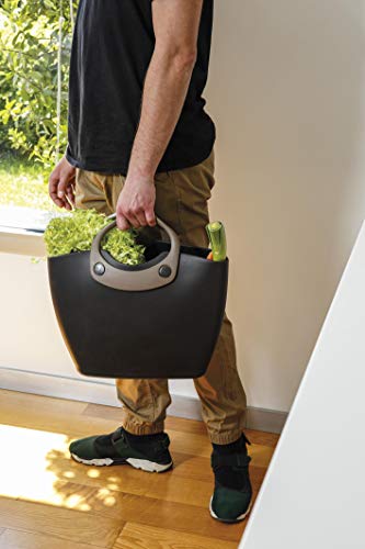 G.F. GF Garden for The Living Bag 2 Sac très Pratique, en Plastique, Confortable, résistent et coloré, Noir – vue 2