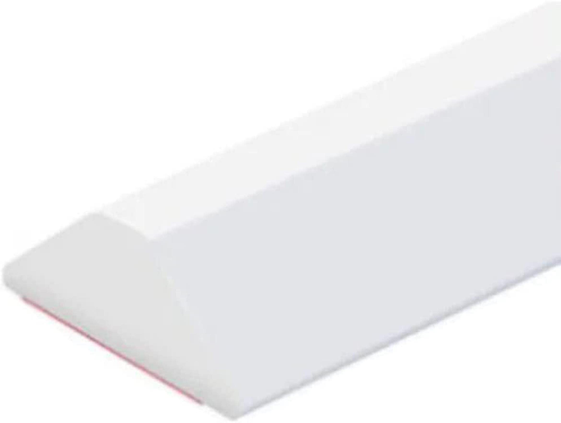 Striscia di guarnizione autoadesiva in silicone per porta della doccia, impermeabile, per bordi del lavello della cucina, soluzione efficace per trattenere l'acqua in ambienti umidi
