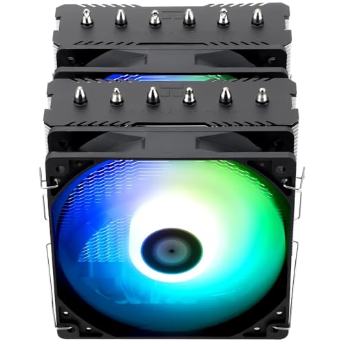 Image of Thermalright Peerless Assassin 120 SE ARGB CPU Air Cooler, 6 Heat Pipes Cpu cooler, Dual TL-C12C-S PWM Fan, Aluminium Heatsink Cover, AGHP Technology, for AMD AM4 /AM5 /Intel LGA1700 /115X /1155 /1200 /1851
