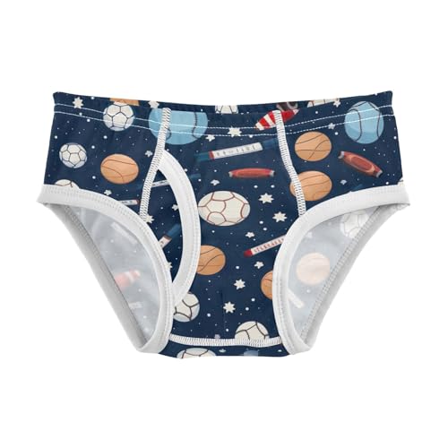 Sports Soccer Boys' Soft Cotton Briefs Children Undies Toddler Baby Kids Underwear 2T-8Y