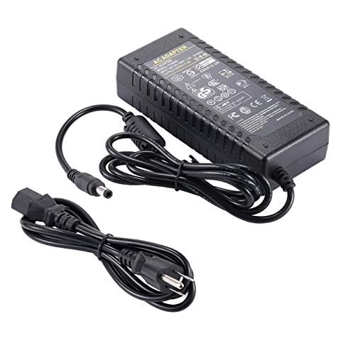 6V 5A Power Supply - COOLM AC 100-240V to DC 6 Volt 5amp 5000mA Power Adapter Transformer 30 Watt Max Chrager 30W with AC Cord Cover