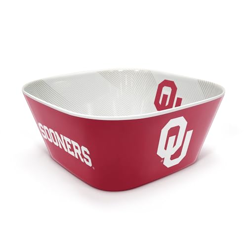Image of YouTheFan NCAA Oklahoma Sooners Large Party Bowl