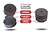 Floor Tom Isolation Mount - Fits all Brands of Drums – Booty Shakers (Black - 3 Pack)