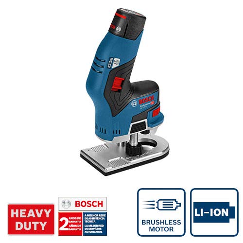 Bosch Tupia GKF 12V-8 com 2 pinças Sem bateria