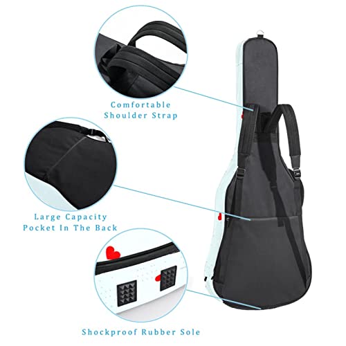 Hondank Housse de protection épaisse en éponge imperméable pour guitare acoustique, électrique, basse, guitare classique… - Les Beatles, Paul McCartney, John Lennon, RIngo Starr, George Harrison Hondank Housse de protection épaisse en éponge imperméable pour guitare acoustique, électrique, basse, guitare classique… – Image 4