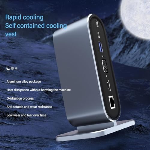Image of Tobo USB C HUB 12-in-1, USB C Docking Station