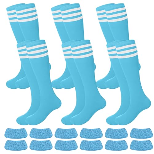 Image of Panitay 2 /12 /16 /24 Pairs Softball Soccer Socks Glitter Eye Black Stickers Team Spirit Accessories for Youth Women Sport Wear