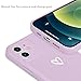Micoden Compatible with iPhone 12 Case Girl Silicone Protective Bumper Love Heart Pattern Cute for iPhone 12 Phone Cases Purple Micoden Compatible with iPhone 12 Case Girl Silicone Protective Bumper Love Heart Pattern Cute for iPhone 12 Phone Cases Purple