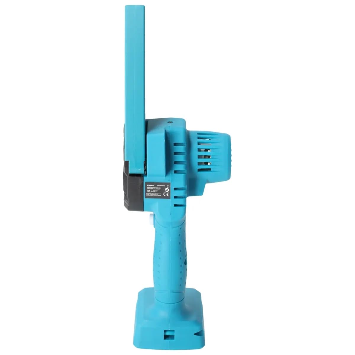 DEDRA Kit de jardin dans un coffret : mini tronçonneuse, batterie 2 Ah et mallette de chargeur, construction ultra légère, dimensions compactes, design ergonomique, fonctionnement sur batterie