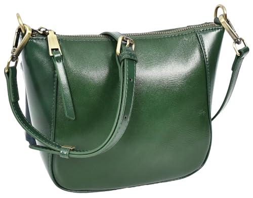 Sac en cuir véritable souple avec finitions de qualité supérieure