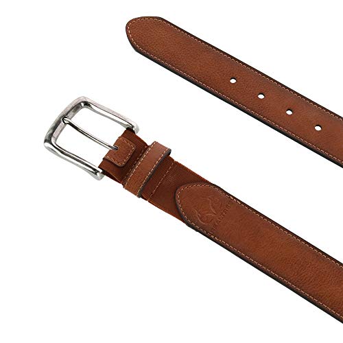 Realtree Men's Hidden Stretch Belt, 30/32, Brown2