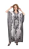 Shah Crafts. Women Kaftan Dress Kimono Caftan Ladies Long Gown Beach Cover up Night Maxi Tunic Dresses Plus Size