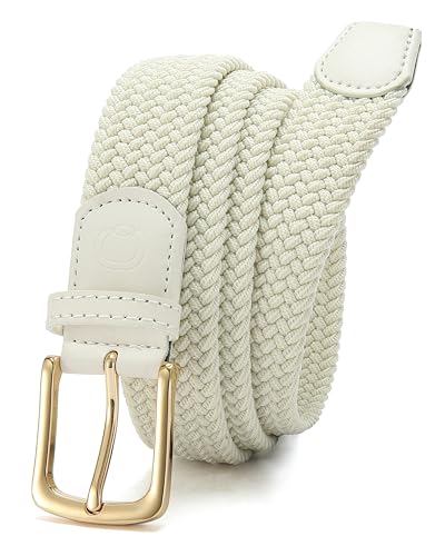 Image of CHAOREN Mens Belt - Braided Stretch Golf Belt for Men 1 3 /8 inch- Gift for Golf Pants Casual Shorts Jeans