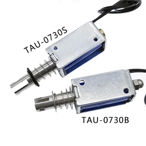 Électroaimant 24V 12V solénoïde push pull pour automatisme - 3