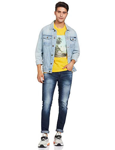 Image of Numero Uno Men's Super Skinny Fit Sustianable Denim Jeans