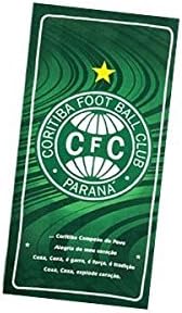Coritiba Foot Ball Club, Brazilian Soccer Team, Velour Beach Towel 30"x 60" MADE IN BRAZIL