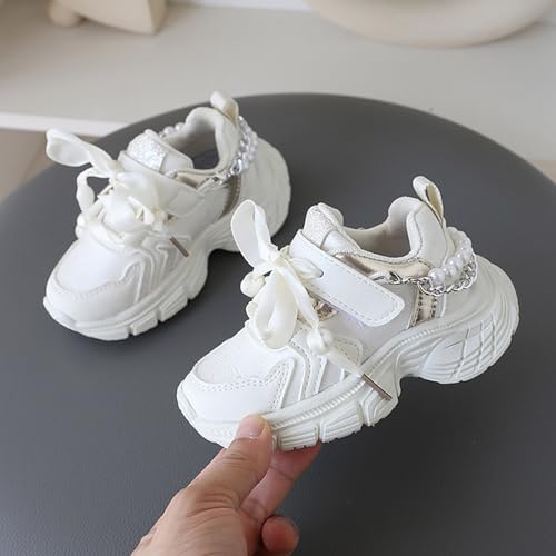 IWIHMIV Girls Tennis Shoes Kids Sneakers Boys Girls Walking Shoes Sports Shoes Lightweight Breathable Running Athletic Shoes2