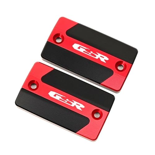Couvercle réservoir d'huile de frein avant CNC rouge pour Suzuki GSR 250 400 600 750