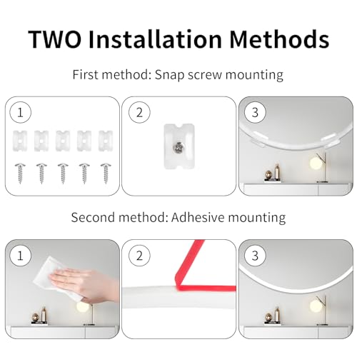 2M Neon LED Strip Light Warm White 3000K, 5V USB Powered Easter Flexible Cuttable Waterproof Dimmable Lights for TV Backlight Monitor Kitchen Cupboard Mirror Staircase Wedding Outdoor DIY Home Decor