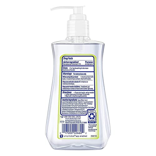 Dial Liquid Soap Anti-Bacterial White Tea 7.5 Ounce Pump (221Ml) (Pack Of 6) #TOP1