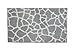 Produktbild Schöner Wohnen Kollektion Badematte  Mauritius  Badezimmerteppich  rutschfest und waschbar  Design Steine  Beige  60 x 60 cm