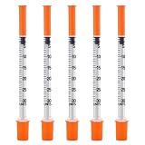 50 Stück 0,3 ml Plastic Tube 31G x 5/16" (0,25 x 8 mm) – Einzeln verpackt – Präzise Mehrzweck-Messwerkzeuge