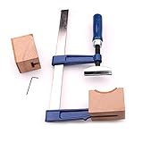 Guitar Fret Press -Werkzeug mit Holzblöcken und Mini -hexagonaler Schraubenschlüssel Einfach zu Reparieren zu Reparieren Gitarren Bund Rästewerkzeuge Zum Drücken von