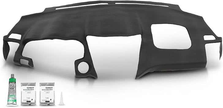 ALLGOOD Dash Cover Dashboard Panel Compatible with LX RX330 2004 2005 2006 Fit LX RX350 2007 2008 2009/LX RX400h 2006 2007 2008 Black