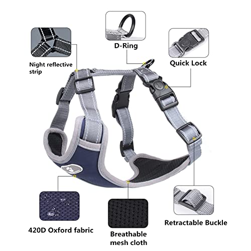 Dog Car Harness Seat Belt Set, 2-In-1 Headrest Restraint Seat Clip Restraint Dog Car Seatbelt，Explosion-Proof Impact Dog Vest Harness With Dog Bowl For Daily Use Walking Vehicle Trave (Xl) #TOP4