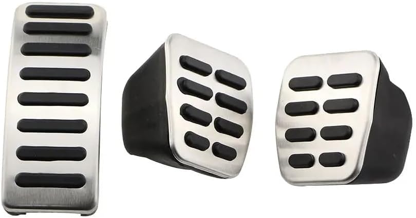Car Pedal Cover for Audi TT A1 A2 A3, Gas Accelerator Brake Clutch Cover Non Slip Hard Wearing Parts Accessories,A/MT : Automotive