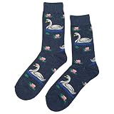 SockFly Swan Dress Socks