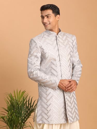 Image of VASTRAMAY mens Sherwani Only Top