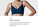 VERISH Cool-Fit Bra Volume Fit (US, Alpha, X-Large, Regular, Regular, Gray)