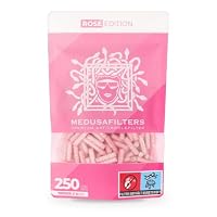 Medusafilters – Medusafilters 250 Stück Aktivkohlefilter 6mm Slim – Kokos-Ak